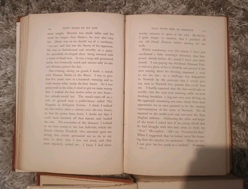 Fifty Years of my Life by Sir J D Astley Bart.  Two Volumes, first edition  1894 - Picture 11 of 16