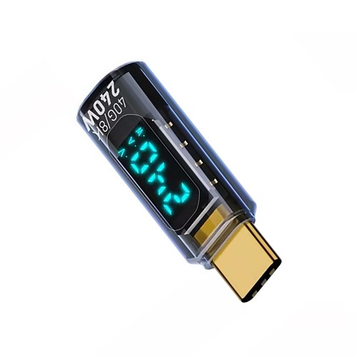 Digital LED Display USB 4 Type-C Adapter Multi-function Converter 40Gbps PD240W - Picture 6 of 18