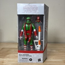Hasbro Star Wars  The Black Series Sith Trooper  Holiday Edition Action Figure