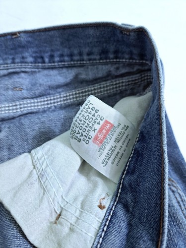 Wrangler Carpenter Jeans Mens 34x30 Utility Denim Pants Originals Distressed - Picture 4 of 9