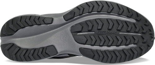 Saucony Women's Ride 15 Tr Trail Running Shoe 5.5, Black/Charcoal - Imagen 5 de 7
