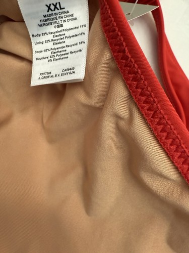 J.Crew rotes Neckholder Bikini Oberteil Badeanzug Gr. XXL - Bild 4 von 4