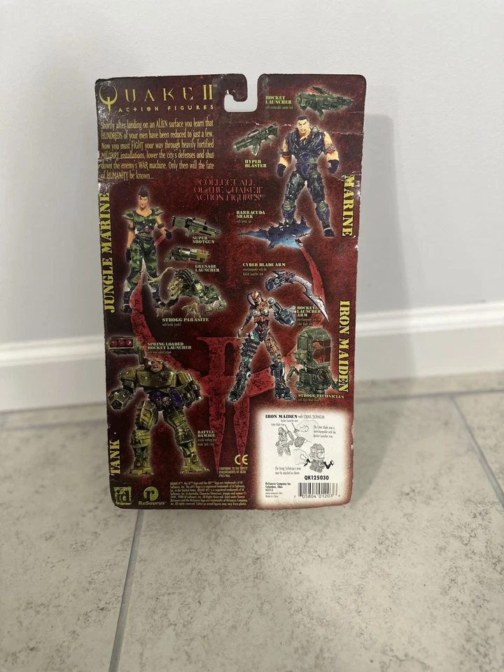 Figura de acción Quake II Alien Strogg Iron Maiden 1998 ReSaurus nueva Foto 3 de 3