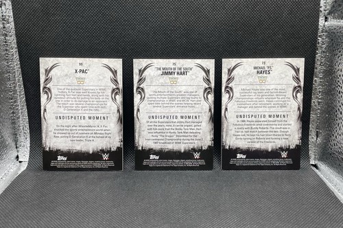 13 2016 Topps WWE Undisputed Legends Cards Jerry Lawler Sgt. Slaughter Vader JYD - Picture 7 of 9