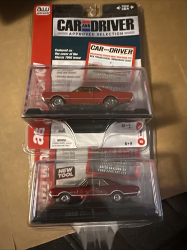 CHASE Auto World 1966 Oldsmobile 442 Ultra Red T2 und Bonusauto ANSEHEN!! - Bild 3 von 4