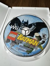 LEGO Batman: The Videogame (Nintendo Wii, 2008) - Tested DISC ONLY