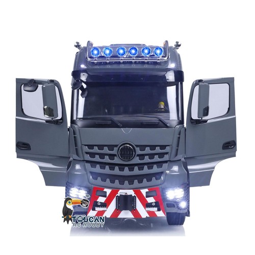 LESU 1/14 Metal RC Tractor Truck RTR Flysky I6S Remote Control Car Sounds Lights - Picture 5 of 12