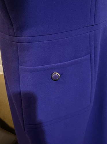 Brand New with Tags David Lawrence Sleeveless Violet Dress - Size 18 - RRP $229 - Picture 13 of 17