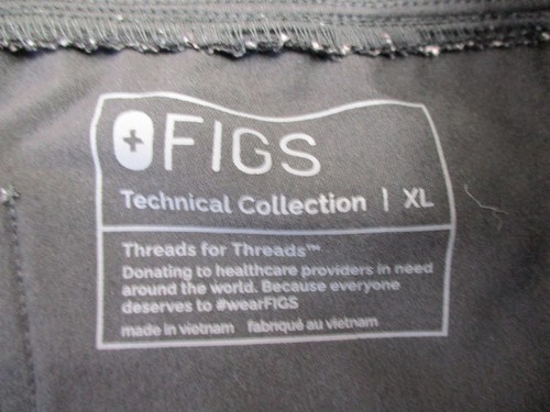 Conjunto Médico FIGS Mujer XL Negro Casma Top Zamora Pantalones Jogger Técnico Médico - Imagen 8 de 19