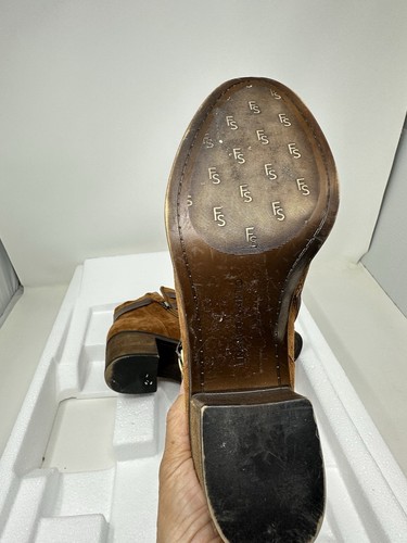 Stivaletti casual da donna SARTO by Franco Sarto 'Linden 2' in pelle marrone taglia 8 - Foto 5 di 9