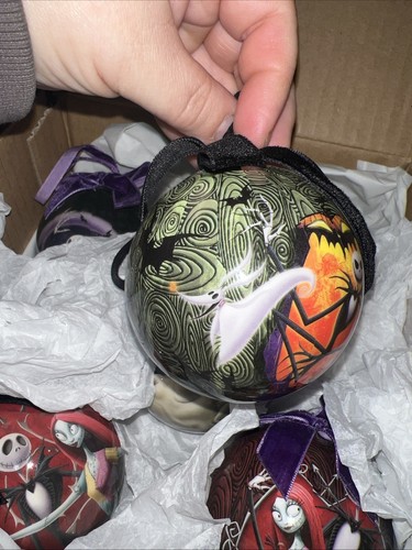 Nightmare Before Christmas 5x Christmas Baubles Used Unwanted Collect - Bild 5 von 11