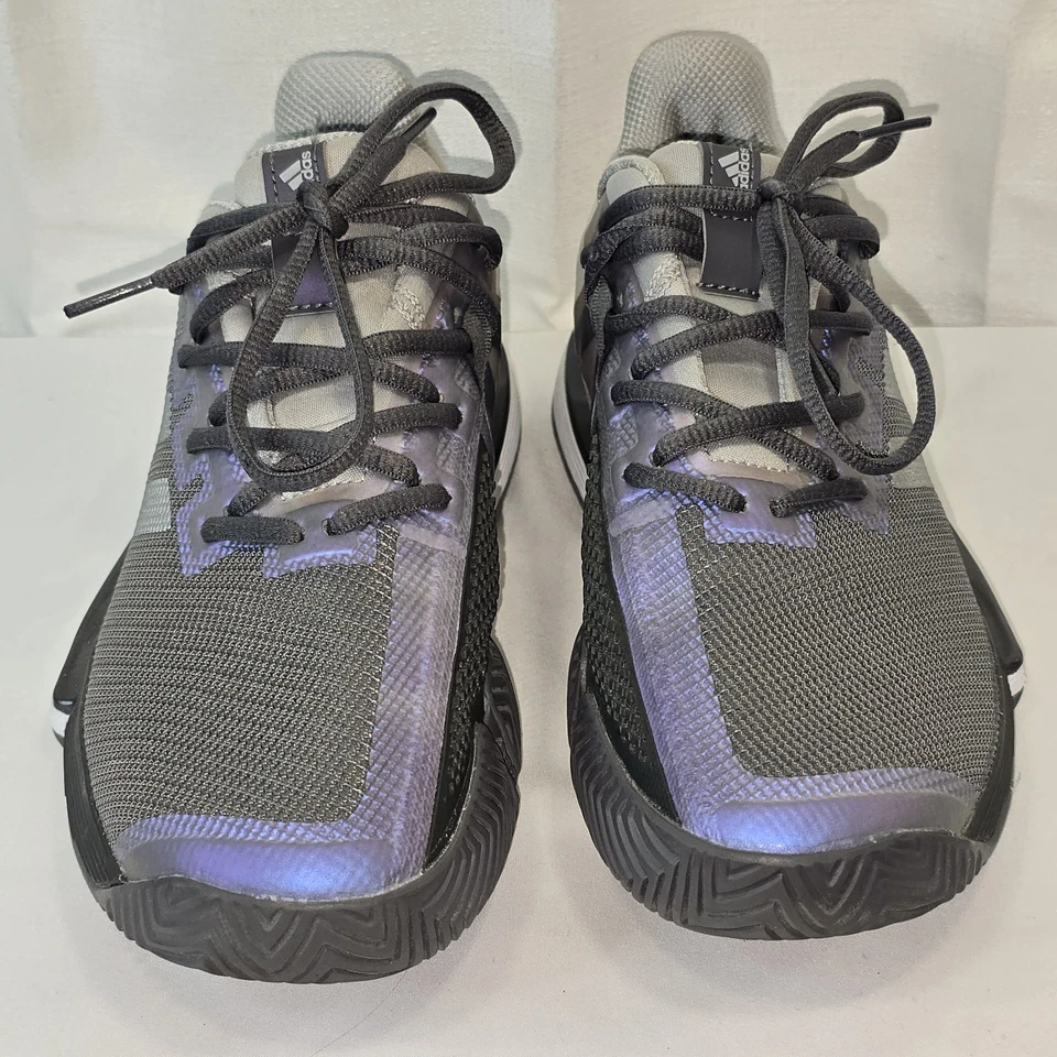Adidas SoleMatch Bounce FX1742 Mujer 7 Gris Cuatro Tenis Tenis Gris Púrpura Foto 3 de 4