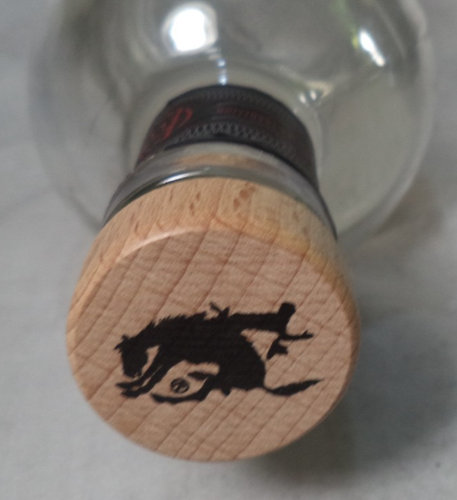 Empty Bottle of Pendleton Whisky 750 ML Blended Canadian Whisky with Cork Rodeo - Picture 9 of 13
