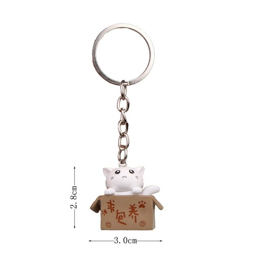 Cartoon Style 3D Cartoon Keychain PVC Lock Keychain Compact Style Easy To Carry - Picture 7 of 16