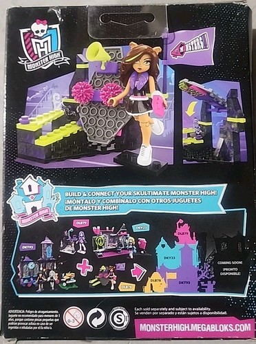 Monster High Clawdeen Wolf Fear Squad Build Kit 73 Pieces Mega Blocks - Picture 2 of 3