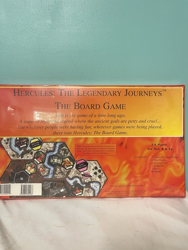Vintage 1998 Hercules: The Legendary Journeys The Board Game Rare 2-4 Players 8+ - Picture 4 of 6