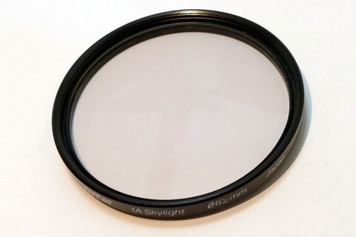 Vivitar 1A Skylight 62mm Lens Filter made in Japan - Picture 2 of 7