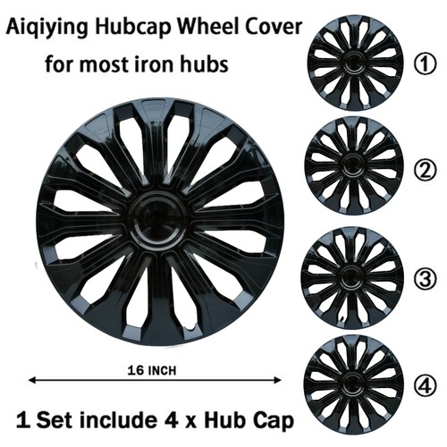 4 PCS 16" Wheel Rim Covers Hub Caps fit for Hyundai Sonata 2004-2008 R16 Tire - Picture 6 of 9