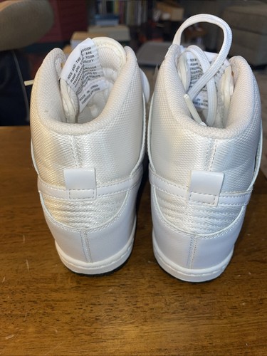 Nike Dunk Sky Hi Mesh weiß hoher Keilabsatz versteckter Absatz 644877-101 Damengröße 5 NEU - Bild 3 von 7