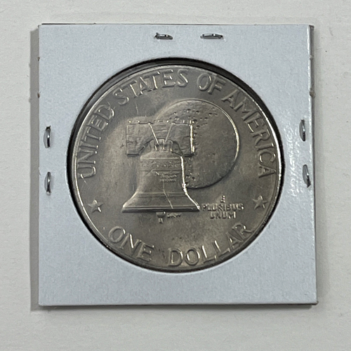 Eisenhower Dollar 7 Coin Lot 1972 - 1976 Bicentennial Circulated in Coin Flips - Picture 11 of 15