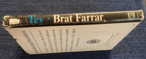 Brat Farrar by Josephine Tey; 1949; Large Print Edition; Hardcover - Picture 2 of 9