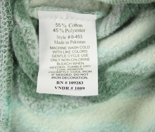 Pantalones Cortos Jogger Vintage Havana Para Mujer XL Tire-On Cordón Cintura Tie-Dye Verde $60 - Imagen 5 de 6