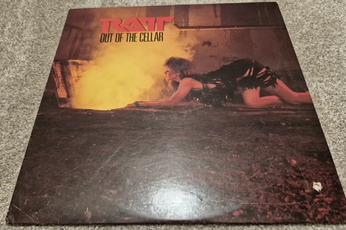 RATT Out of the Cellar 12" Vinyl LP Record 1980s Rock Hair Metal - Picture 2 of 13