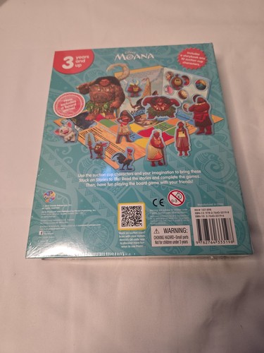 Disney Moana Stuck on Stories - Board book, by Phidal Publishing Inc. - Good - Picture 2 of 6