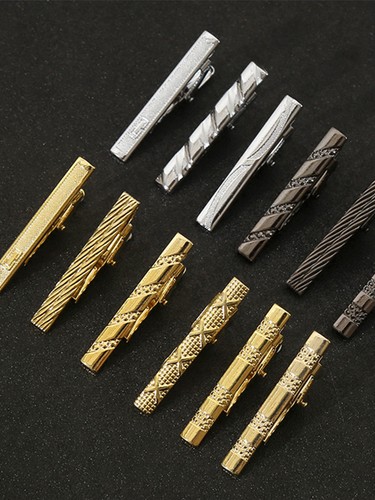 Schmuck Geschenk Hochzeit Accessoires Täglich Business Anzug Clip Krawattennadeln Mode ∂ - Bild 11 von 33