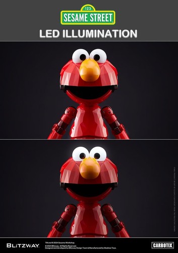 Blitzway Carbotix Sesame Street ELMO Figure W95 x D60 x H170mm - Picture 19 of 19
