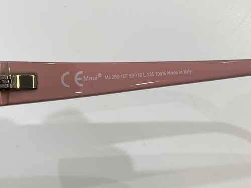 Maui Jim Women’s Sunglasses Anini Beach Pink And Leopard ** XRKEKK6756 - Picture 6 of 8