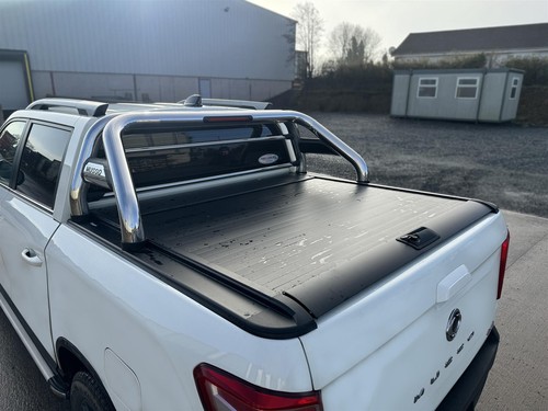 Rollback Tonneau Abdeckung Passend Für Ssangyong Musso 2018 + 4x4 Auto Heck Kurz - Bild 8 von 11
