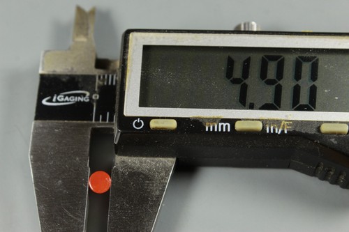 5mm Natural Italian Mediterranean Coral Cabochons - Picture 5 of 5