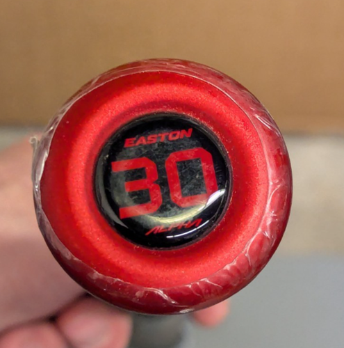 NEW Easton Alpha ALX 30" 19oz Youth Baseball Bat -11 Red Black - Picture 3 of 5