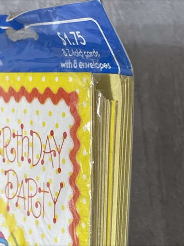 Vintage Sesamstraße Geburtstag Party Einladungen Jim Henson Muppets großer Vogel - Bild 5 von 8