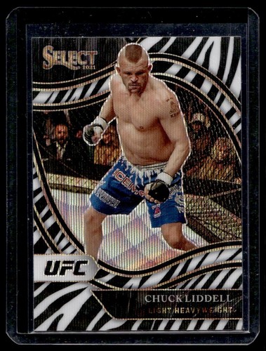 2021 Panini Select UFC Zebra Octagonside Chuck Liddell #280 - Photo 1 sur 2