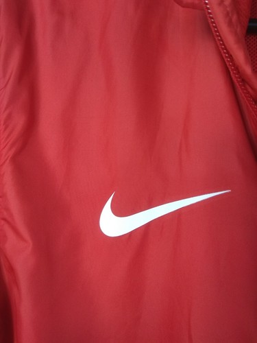 Sunderland Training Football Soccer Jacket Red Nike Nylon Men Size M ig93 - Picture 4 of 8