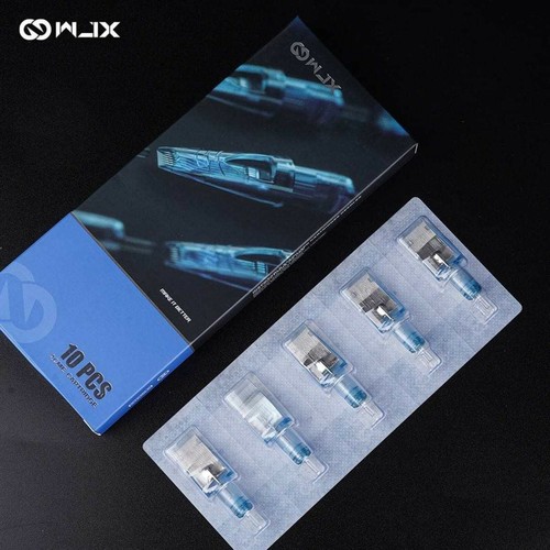 10 Tattoo Cartridge Needles WJX Sterile Disposable PRO 49M or 49RM MAG - Picture 6 of 12