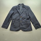 Crewcuts Ludlow Blazer Boys 8 Navy Blue Two Button Dress Jacket Duca Visconti