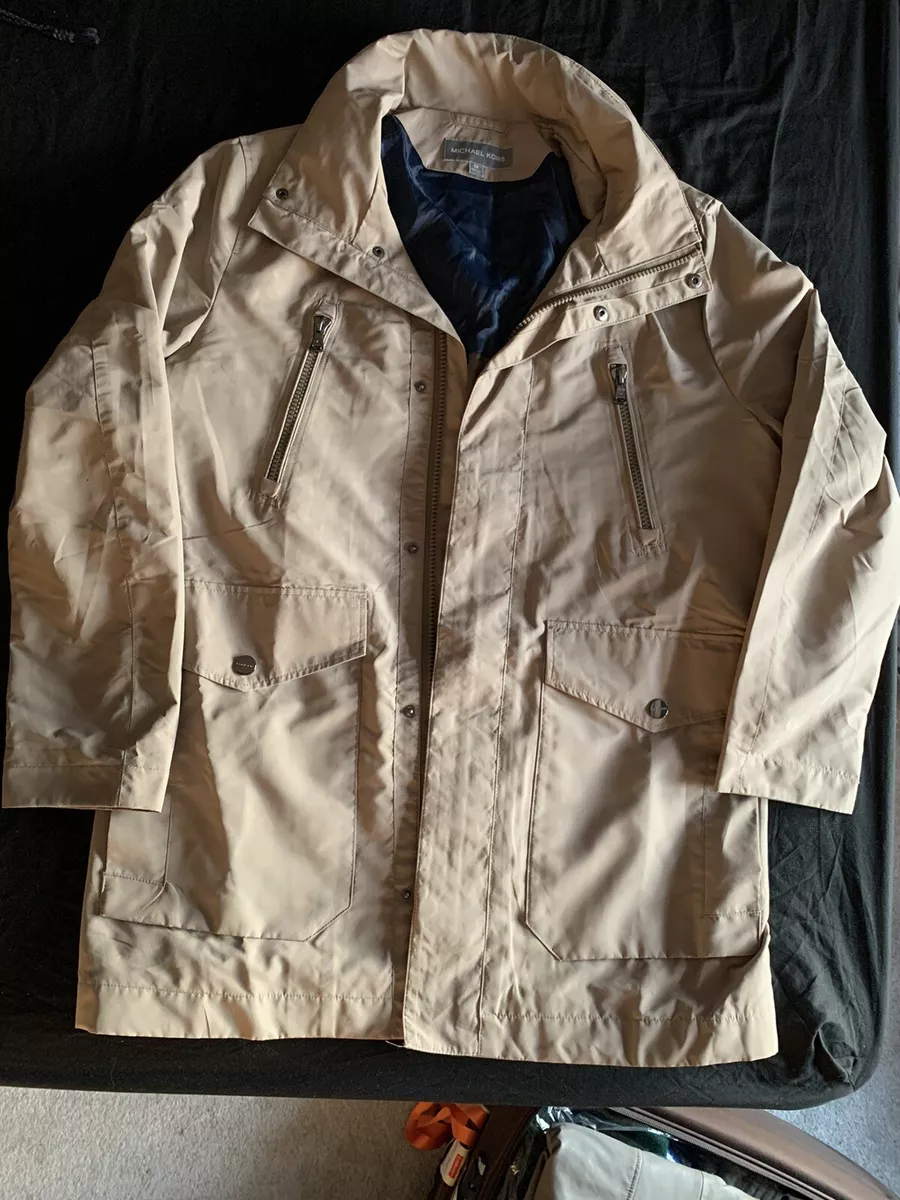 Michael kors trench coat deals mens