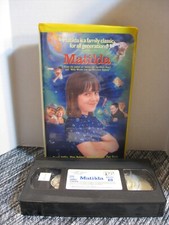 VHS Tape - TriStar Pictures - Matilda - Used - Yellow Clamshell - 1996