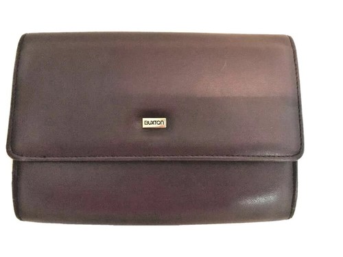 Buxton braune Geldbörse Clutch ohne Riemen leicht gebraucht - Bild 1 von 10