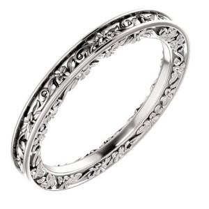 SOLID-14K-WHITE-GOLD-2-60-MM-DESIGN-ENGRAVED-WEDDING-BAND-RING-SIZE-4-8
