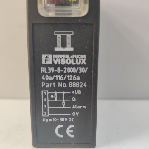 PEPPERL+FUCHS RL39-8-2000/30/40a/116/126a PHOTOELECTRIC SENSOR NEW - Picture 2 of 6