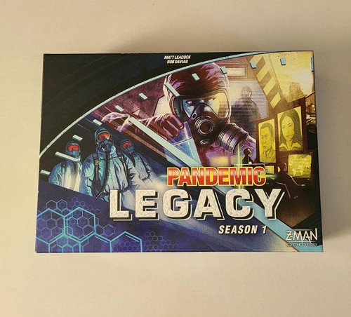 Z-man Games Pandemic Legacy Season 1 Blue Edition Brand Mostly New - Picture 2 of 10