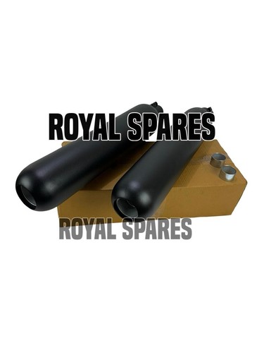 "MOTO MARVELS MATT BLACK, EXHAUST" FIT FOR ROYAL ENFIELD SHOTGUN 650 - Picture 3 of 17