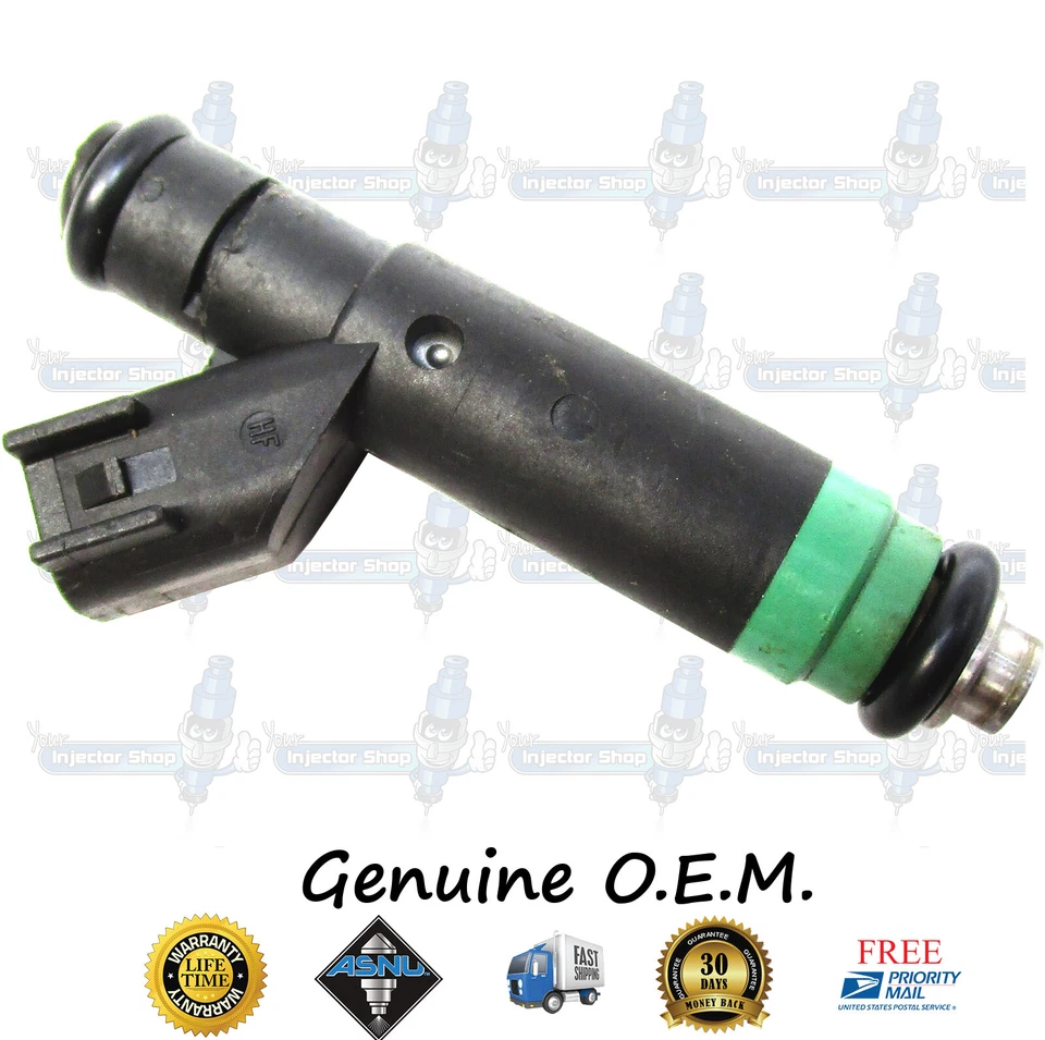 Atomización mejorada Mopar genuina 53032704AB 8x inyectores de combustible Dodge Jeep 4,7 L Foto 4 de 4