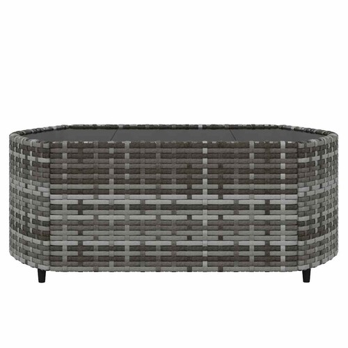 Garten Ecksofa mit Kissen Lounge Sofa Gartenmöbel Modular Poly Rattan vidaXL - Bild 7 von 17