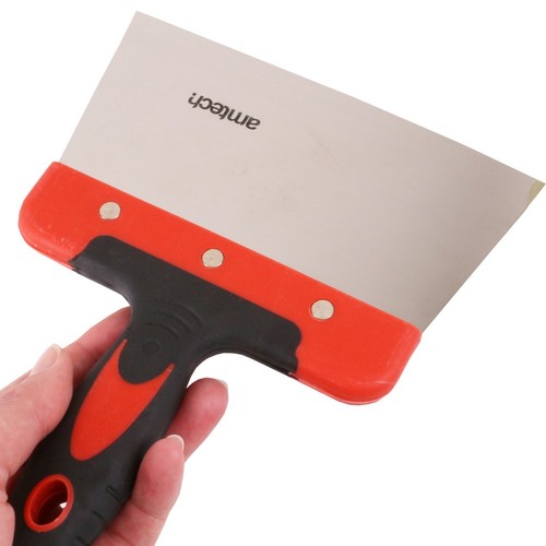 WALLPAPER PAINT SCRAPER 7" Wide Soft Grip Decorating Remover Stripper Tool DIY - 第 2/2 張圖片