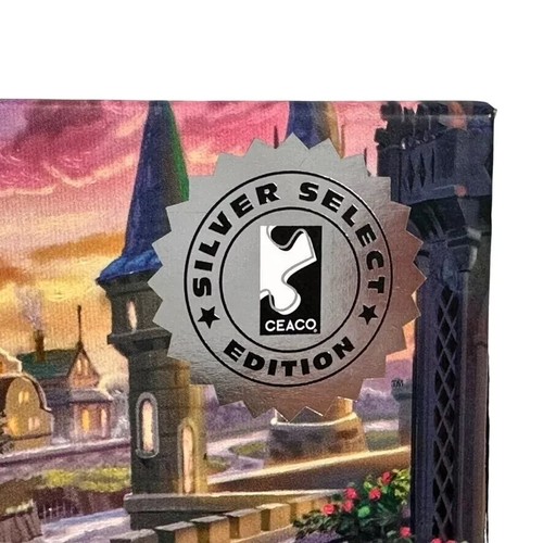Rompecabezas Disney Thomas Kinkade Studios edición plateada Maléfica 1000 piezas - Imagen 4 de 8